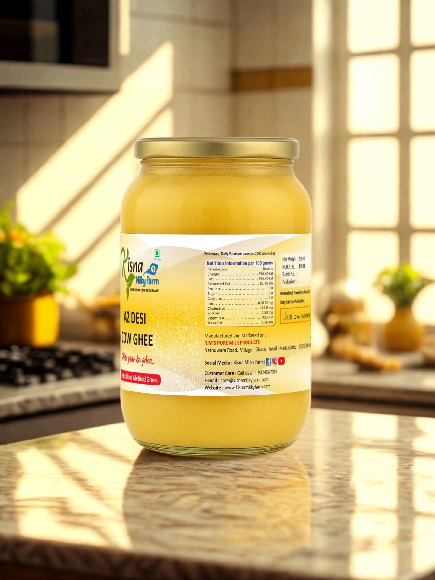 A2 Desi Cow Ghee
