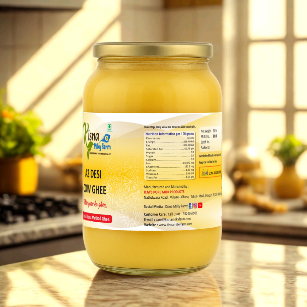 A2 Desi Cow Ghee | Made by the ancient Vedic Bilona process